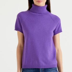 Benetton cashmere blend turtleneck sweater XL